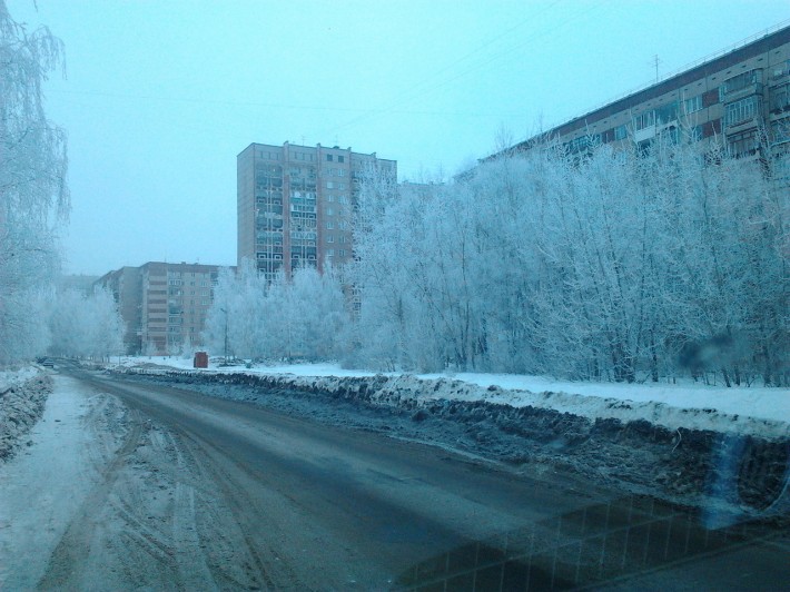 Зима в Ижевске