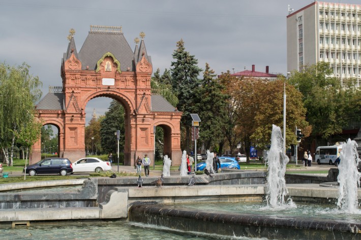 Триумфальная арка в Краснодаре