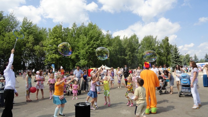 День России в парке 500-летия города Чебоксары