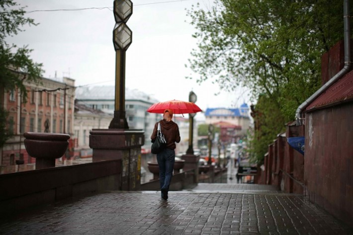 Дождь в Томске