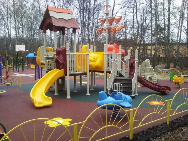 Детская площадка в Парке Культуры