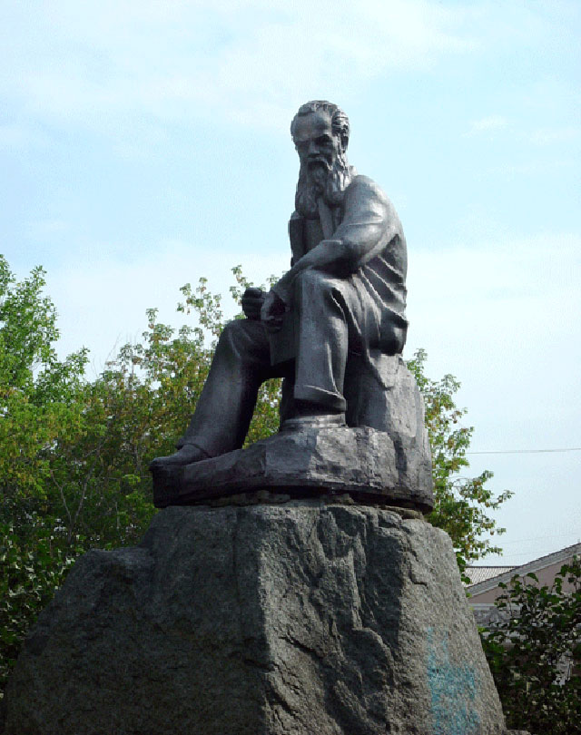Памятник писателю Бажову