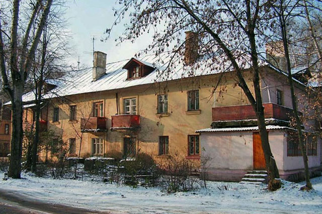 Один из ветхих домов Щелково