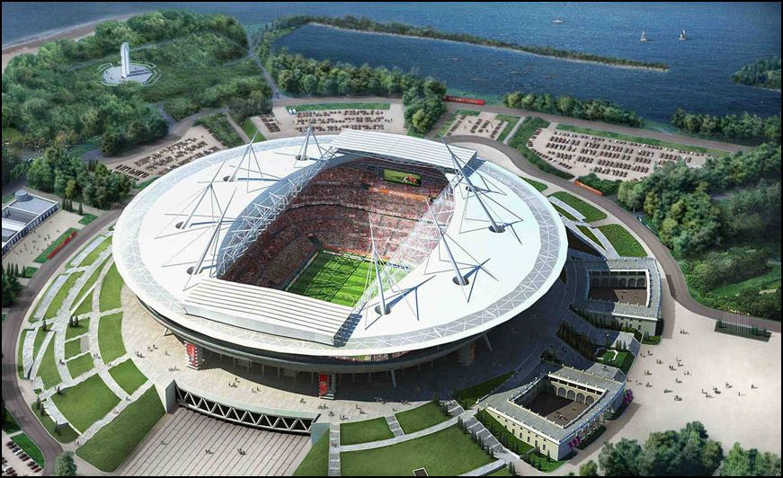 Проект стадиона на Крестовском
