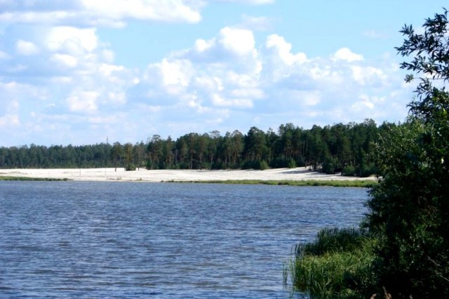 Берег озера Ханто Ноябрьск