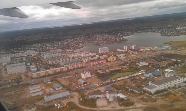 Якутск. Вид с самолета