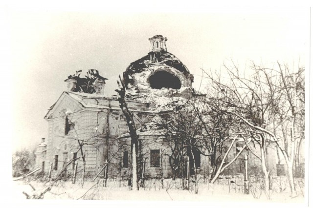 Свято-Троицкая церковь после освобождения оккупированной территории