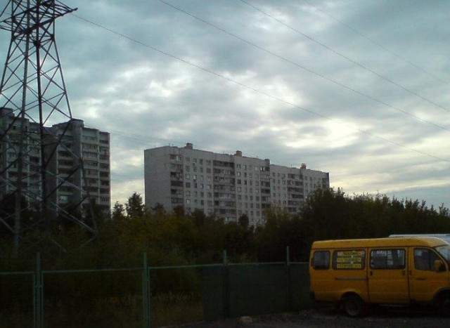 Царицынский пейзаж в районе ул. Бехтерева