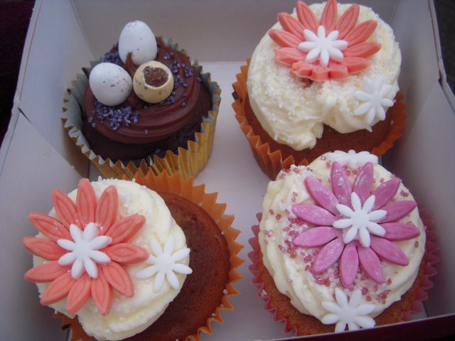 Популярные в Англии пирожные cupcakes