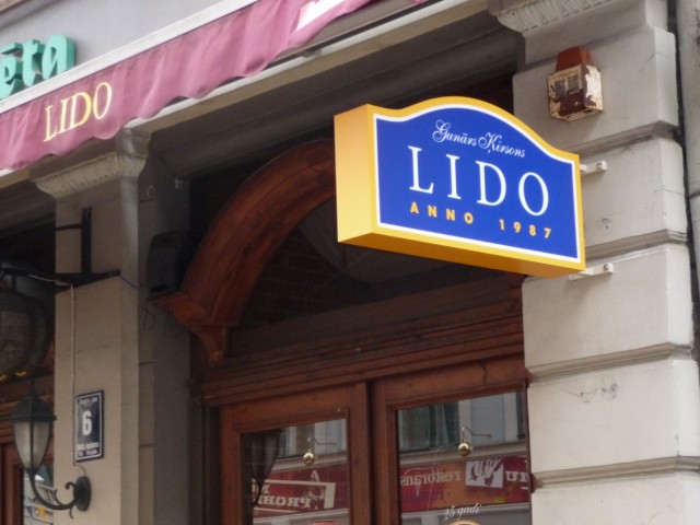 Знаменитый ресторан Lido