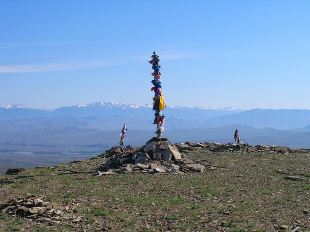 Шаманский символ на горе Любви