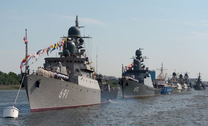 Каспийская флотилия всегда готова защитить южные рубежи нашей родины