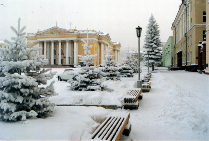 Зима в Железногорске