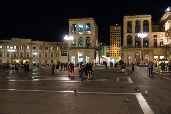 Ночь на Центральной площади