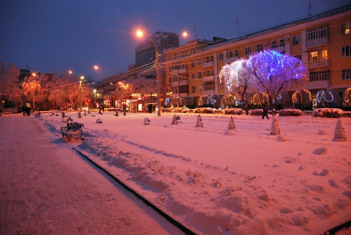 Зимний Ставрополь