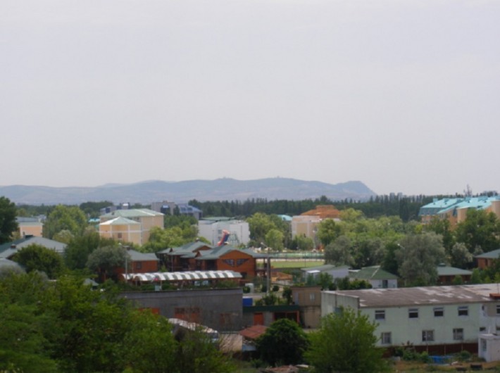 Вид на Витязево из окон моего дома