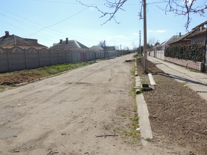 Состояние дорог улицы, примыкающей к ул. Ленина