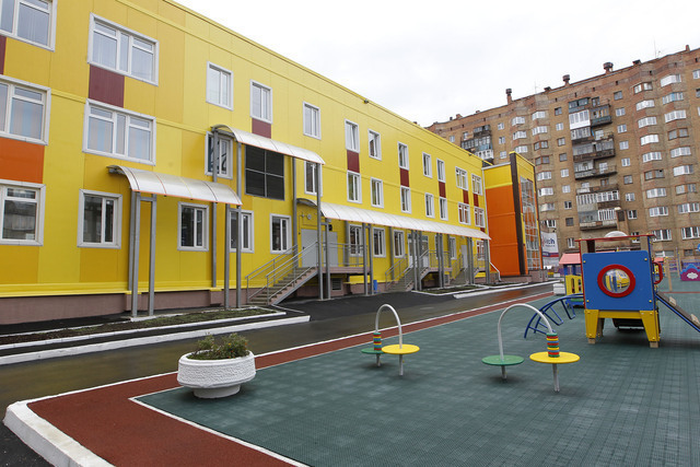 Новый детский сад в Норильске