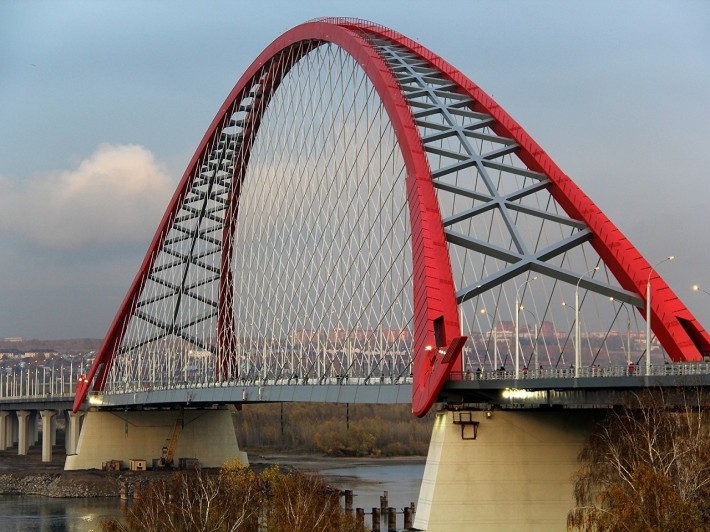 Новый мост через Обь