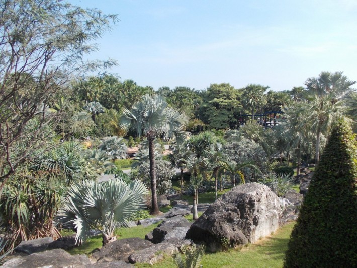 Прекрасный тропический сад Нонг Нуч, в пяти минутах езды от Наджомтьен