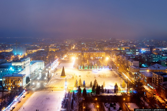 Площадь Куйбышева — самая большая по величине площадь в Европе