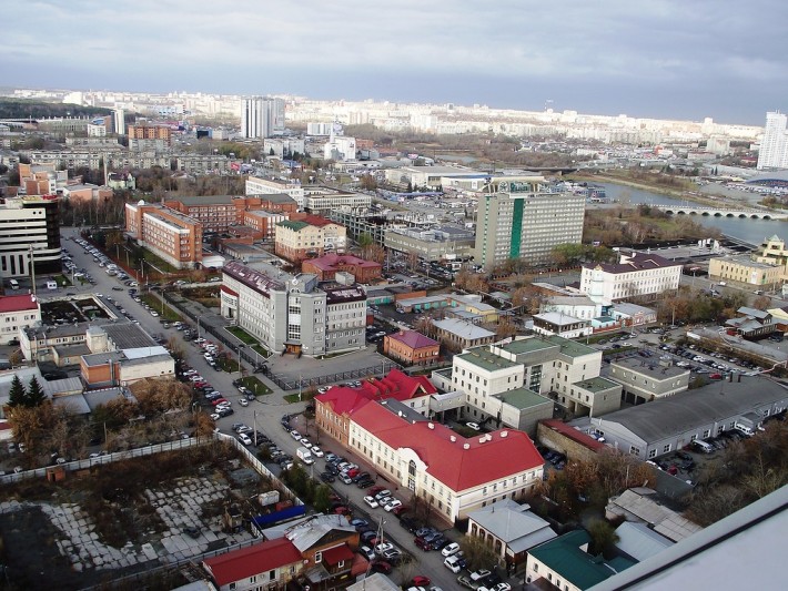 Вид на Северо-Запад Челябинска