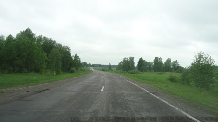 Между Томском и Новосибирском. Наши дороги