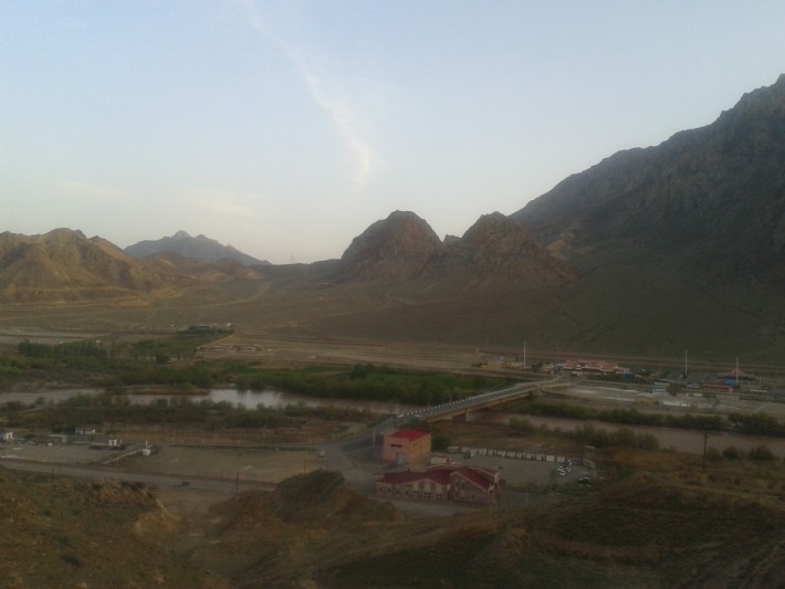 Таможня на ирано-армянской границе