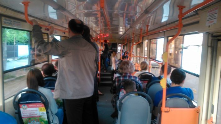 Так выглядит большинство общественного транспорта в Краснодаре