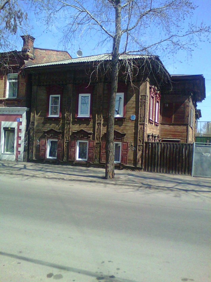 Жилой дом в центре Иркутска