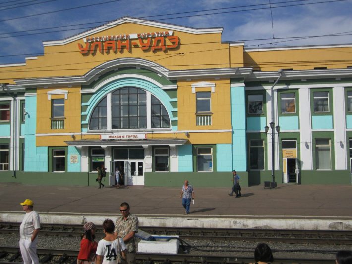 Вокзал в Улан-Удэ