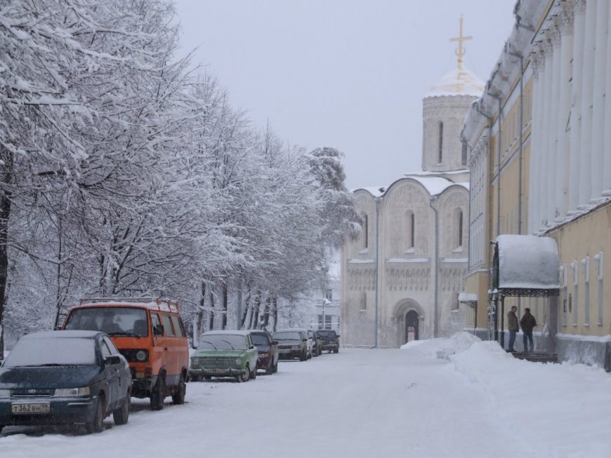 Зима во Владимире