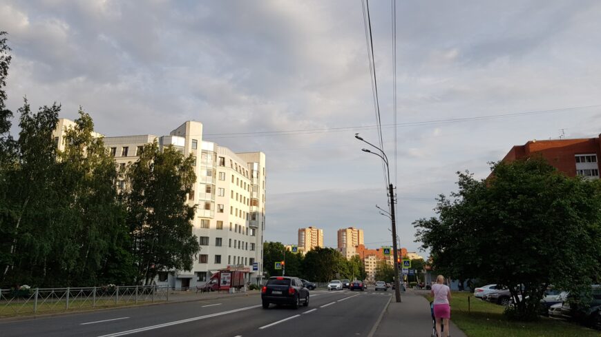 В Сестрорецке - практически идеальные дороги, за ними следят