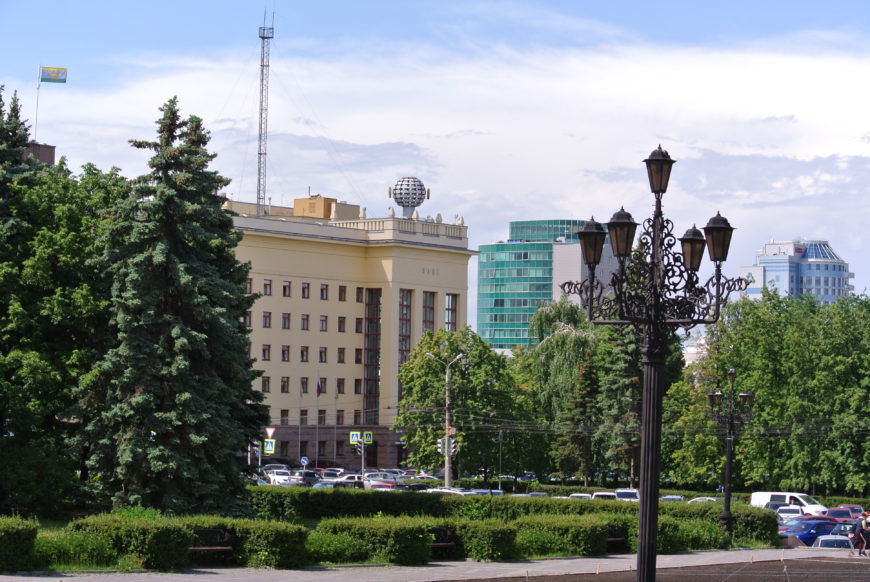 В центре Челябинска